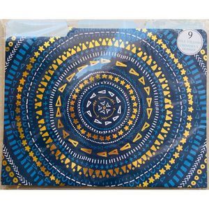 NEW! 9 Boho Mandala File Folders